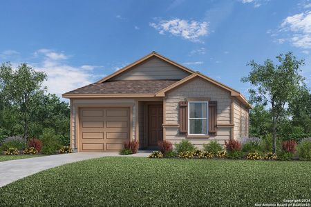 New construction Single-Family house 4570 Gato Calico Drive, San Antonio, TX 78222 - photo 0