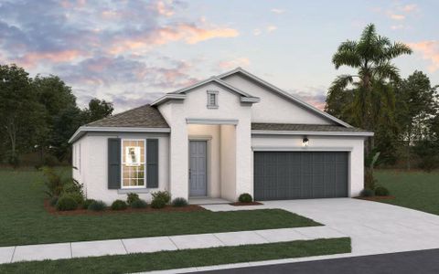 New construction Single-Family house 7827 Glen Lily Pl, Parrish, FL 34219 plan Lucca - image