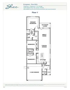 New construction Single-Family house 13111 Hidden Village Ct, Conroe, TX 77302 plan 3019 Elevation B - image