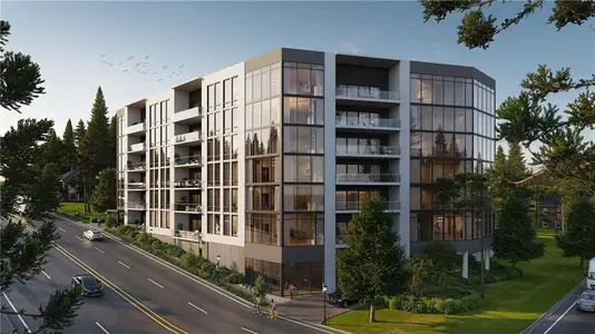 New construction Condo house 135 Cliftwood Dr Ne, Unit 505, Sandy Springs, GA 30328 - image
