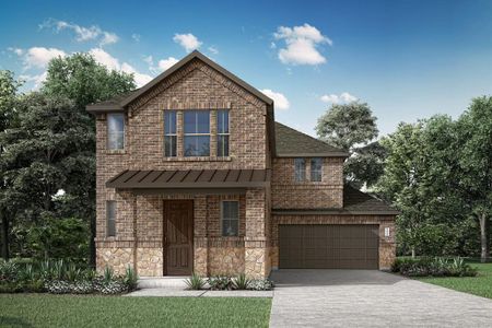 New construction Single-Family house 1121 Marigold Street, Little Elm, TX 76227 Anise- photo 0