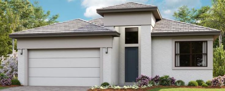 New construction Single-Family house 8308 SW Valsovano Wy, Port St. Lucie, FL 34987 plan Julia - image