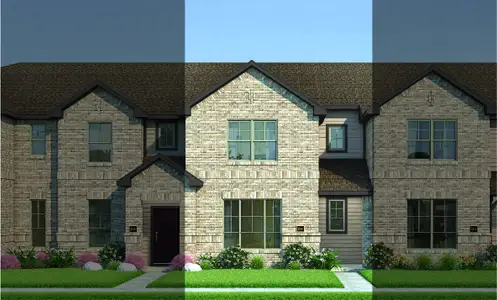 New construction Townhouse house 265 Territory Trl, Fort Worth, TX 76120 plan Bowie 5B3 - image