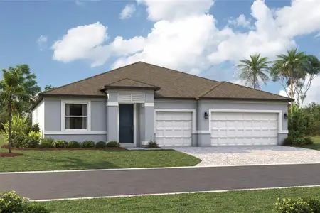 New construction Single-Family house 9250 Deep Horizon Lp, Parrish, FL 34219 plan Coral - image