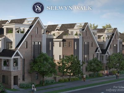 Selwyn Walk Development Renderings Under construction in Myers Park