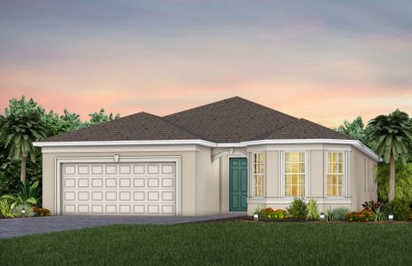 New construction Single-Family house 1109 Canopy View Wy, Minneola, FL 34715 plan Mystique - image