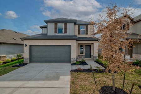 New construction Single-Family house 195 Hornet St, Elgin, TX 78621 plan Magnolia | Trinity Ranch - image