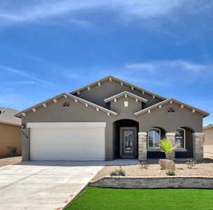 New construction Single-Family house El Paso, TX 79928 plan Mary 1865SSC - image