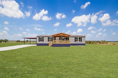 New construction Manufactured Home house 43 Carnagie Rd, Poolville, TX 76487 - photo 0