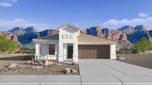New construction Single-Family house 25972 W Lynne Ln, Buckeye, AZ 85326 plan Easton - image