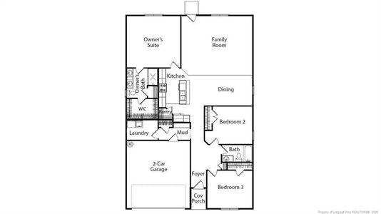 New construction Single-Family house 96 Buggy Top Ln, Autryville, NC 28318 plan Sunset - image