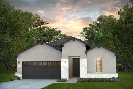 New construction Single-Family house 625 Dayflower Ln, New Braunfels, TX 78132 plan Palmary - image