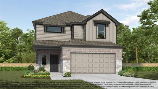 New construction Single-Family house 2615 Village Side Trail, Rosenberg, TX 77471 Plan 148- photo 0