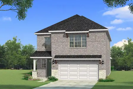 New construction Single-Family house 160 Ashbrook St, Little Elm, TX 75068 plan Gifford - image