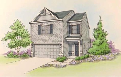 New construction Single-Family house 2623 Jordan Ln, Lithia Springs, GA 30122 The Redbud AA- photo 0