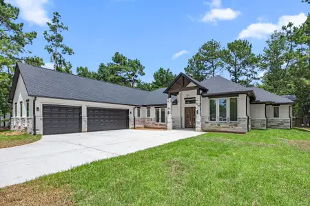 New construction Single-Family house 34202 Conroe Huffsmith, Magnolia, TX 77354 - image