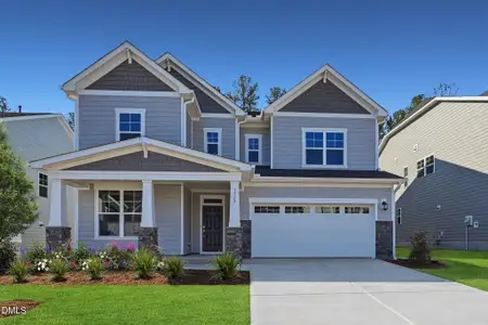 New construction Single-Family house 1573 Odette Wy, Durham, NC 27703 plan Eastman III - image