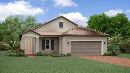 New construction Single-Family house 11909 Lilac Pearl Lane, Parrish, FL 34219 Splendor- photo 0