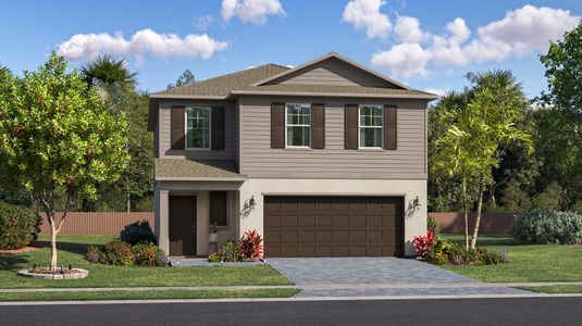 New construction Single-Family house Melbourne, FL 32909 plan Columbus II - image
