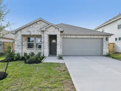New construction Single-Family house 31029 De La Guerra St, Huffman, TX 77336 plan The Allen (840) - image
