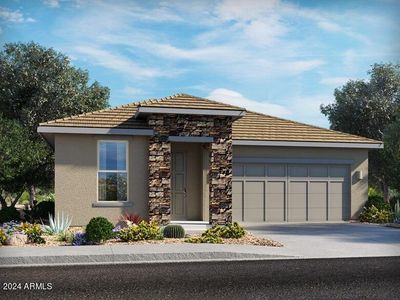 New construction Single-Family house 41895 W Celebration Lane, Maricopa, AZ 85138 Turner- photo 0