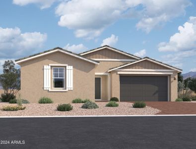 New construction Single-Family house 7679 W Tether Trail, Peoria, AZ 85383 Jade Homeplan- photo 0