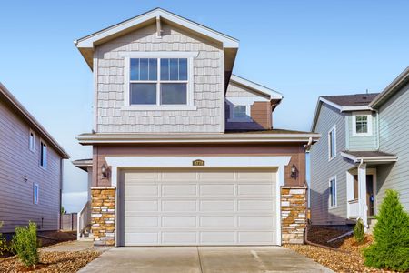 New construction Single-Family house 8778 Blue Feather Lp, Colorado Springs, CO 80908 plan Elm - image
