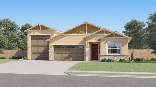 New construction Single-Family house 2923 E Ethelridge Dr, San Tan Valley, AZ 85143 plan Wayfarer II Plan 5579 - image