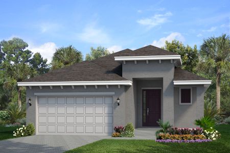 New construction Single-Family house 339 Bottle Brush Dr, Haines City, FL 33844 plan Daytona - image