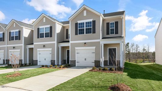 New construction Townhouse house 467 David Hill Drive, Sanford, NC 27330 Maywood - photo 0