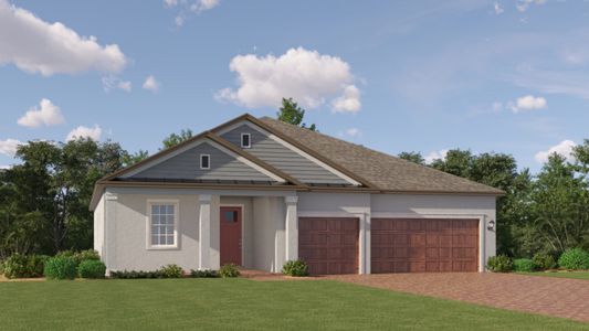 New construction Single-Family house 6723 Latitude Bnd, New Port Richey, FL 34655 plan Eventide II - image