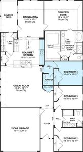 The Chase floor plan by K. Hovnanian Homes. 1st Floor Shown. *Prices, plans, dimensions, features, specifications, materials, and availability of homes or communities are subject to change without notice or obligation.