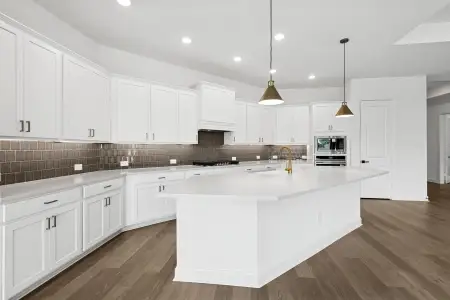 New construction Single-Family house 12222 Grassy Bend Dr, Mont Belvieu, TX 77523 plan The Bluffstone - image