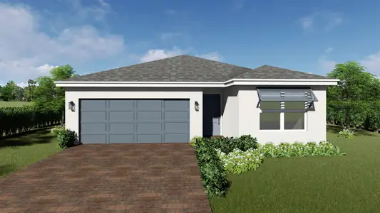 New construction Single-Family house 1872 Nw 6 Ct, Pompano Beach, FL 33069 plan Merritt - image