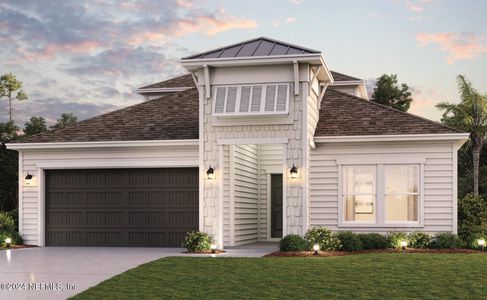 New construction Single-Family house 95169 Lock Street, Fernandina Beach, FL 32034 Yellow Jasmine- photo 0