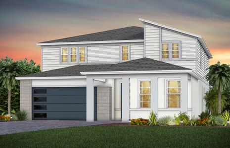 New construction Single-Family house 7440 Sienna Wood Ave, Orlando, FL 32829 plan Scarlett - image