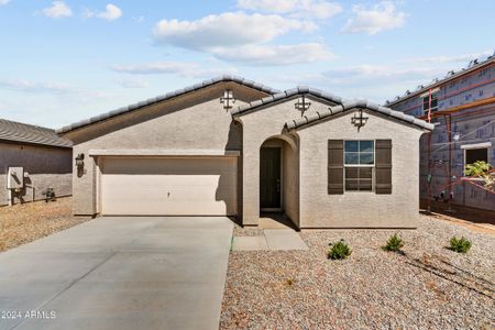 New construction Single-Family house 37550 W San Clemente Street, Maricopa, AZ 85138 Shiloh- photo 0