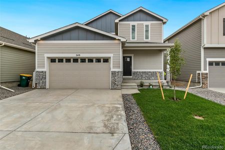 New construction Single-Family house 127 Jacobs Way, Lochbuie, CO 80603 Ponderosa- photo 0