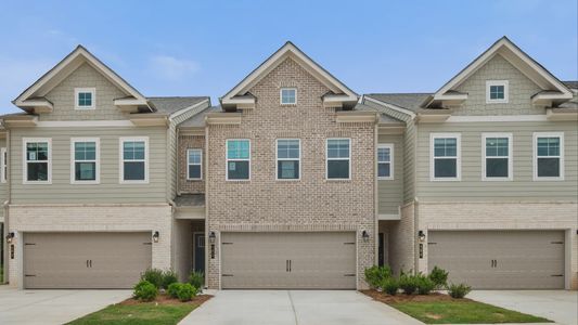 New construction Townhouse house 205 Abbotts Crossing Cir, Conyers, GA 30094 plan Luca - image