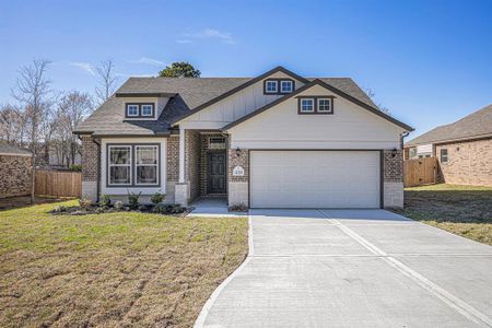 New construction Single-Family house 12251 Lake Conroe Hills, Willis, TX 77318 Grayson- photo 0