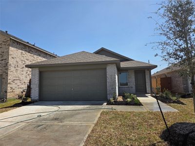 New construction Single-Family house 7814 Lavender Jade Dr, Rosharon, TX 77583 Pinehollow- photo 0