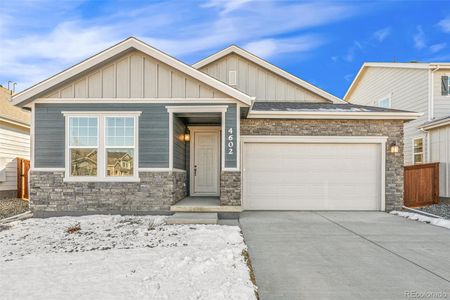 New construction Single-Family house 4602 Amrock Drive, Johnstown, CO 80534 - photo 0