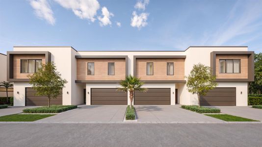 New construction Townhouse house 6820 Ne Briskel Pointe Dr, Boca Raton, FL 33487 - image