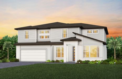 New construction Single-Family house 13716 Sunlight Meadow Dr, Riverview, FL 33578 plan Newlyn - image