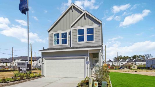 New construction Single-Family house 5824 Mansfield Creek Ln, Houston, TX 77091 plan Hibiscus - image