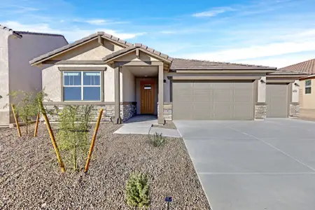 New construction Single-Family house 4511 W Tortolita View Ci, Marana, AZ 85658 plan Blush - image