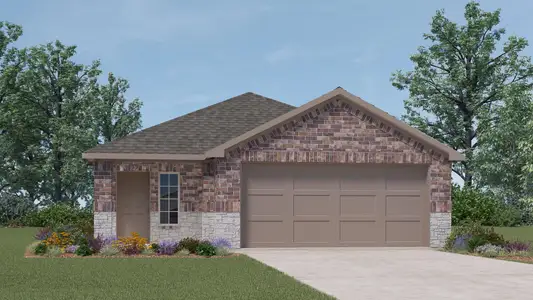 New construction Single-Family house 1742 Lilypad Dr, Alvin, TX 77511 Brooke- photo 0