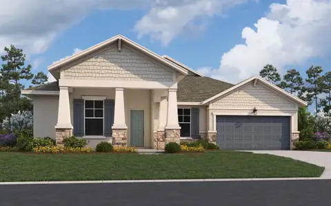 New construction Single-Family house 7418 Sea Manatee St, Parrish, FL 34219 plan Arlington - image