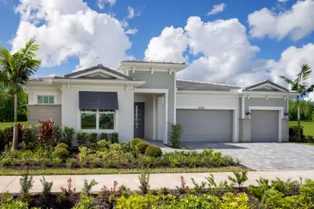 New construction Single-Family house 14555 Sw Sarilla Blvd, Port St. Lucie, FL 34987 plan Noble - image