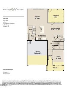 New construction Single-Family house 2013 Ken Dr, Unit 97, Fuquay Varina, NC 27526 - image